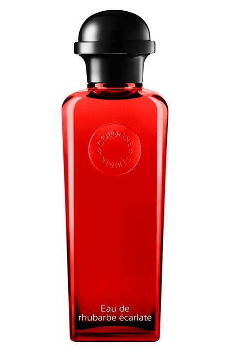 hermes eau de rhubarbe ecarlate eau de toilette|Hermes rhubarb sample.